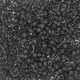Miyuki delica beads 11/0 - Matte transparent charcoal - DB-2406